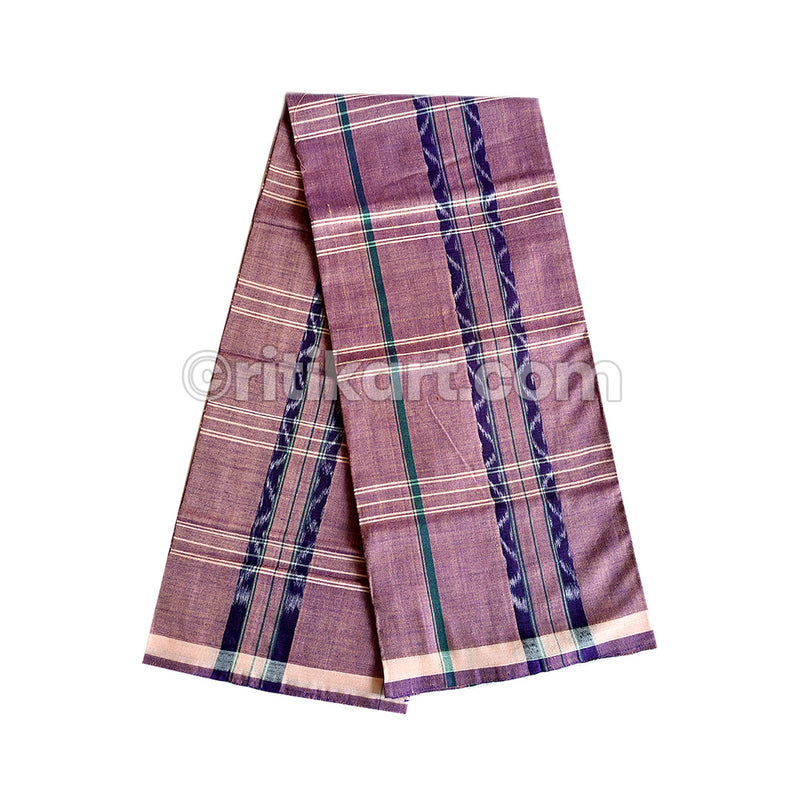 Lahri lite Violet Cotton Lungi of Khurda(Taraboi).