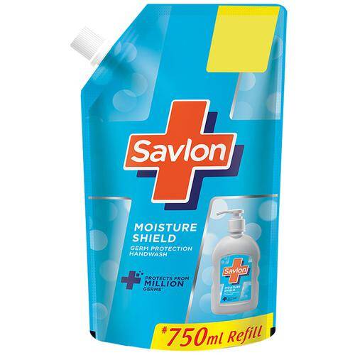 Savlon Moisture Shield Germ Protection Liquid Handwash - Refill Pouch