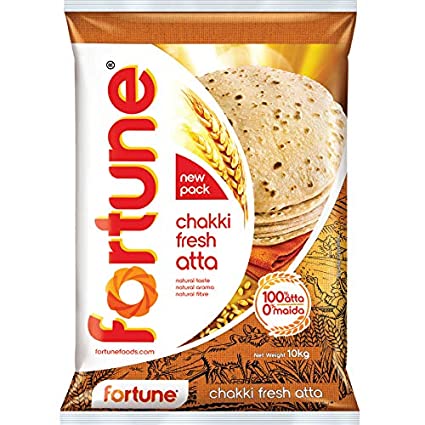 Fortune Chakki Fresh Atta (5 KGs)