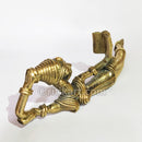 Dhokra Art Tribal Woman Side Sleeping and Reading Book