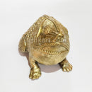 Ancient Dhokra Frog Showpiece