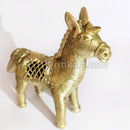 Dhokra Art Unicorn Horse Showpiece
