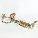 Dhokra Art Tribal Woman Reading Book on Floor Showpiece