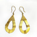 Traditional Golden Earrings Set