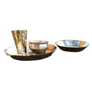 Kansa Thali Set (1 Thali, 1 Bowl, 1 Small Plate, 1 Glass & 1 Spoon) pic-3