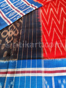 Super Body Bandha Red Color Maniabandha Cotton Saree