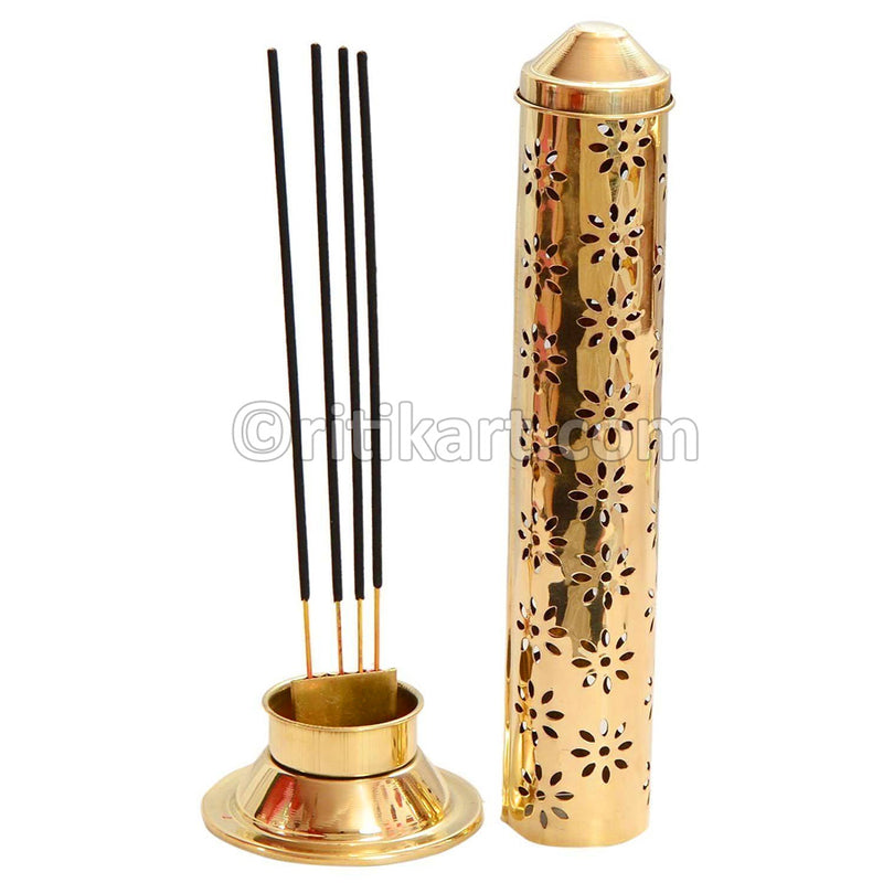 Brass Divine Agarbati Stand_2