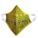 Sambalpuri Handloom Triple Layer Mask-Yellow