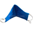 Sambalpuri Handloom Triple Layer Mask- Cyan Color