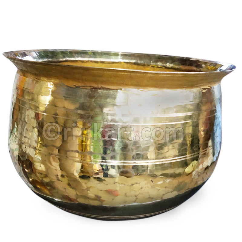 Balakati Pure Brass Cooking Pot/Handi (5 Litres)