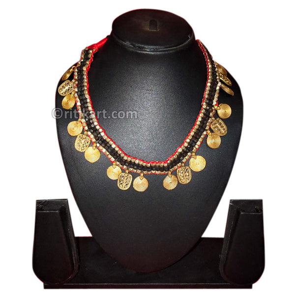 Tribal Handcrafted Dhokra Designer Necklace-7_1
