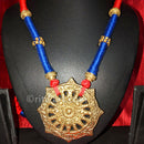 Tribal Necklace Konark Wheel design