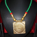 Tribal Necklace Exclusive Golden Royal Shield Design