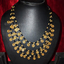 Tribal Three Layered Dhokra Necklace