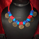 Tribal Dhokra Antique 10 Paisa Necklace