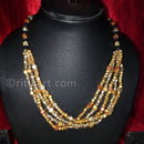 Tribal Brass Beads Necklace with Heavy Design_2
