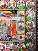 Ramleela Canvas Pattachitra_4