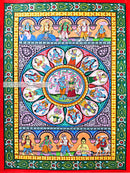 Radha Krishna with Dashavatar Pattachitra-Design 2_1