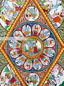 Radha Krishna with Krishna Leela Pattachitra_2