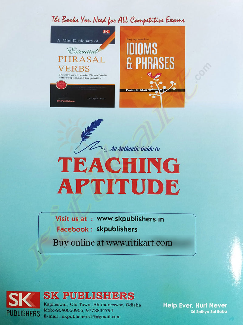 Guide to Teaching Aptitude_Back