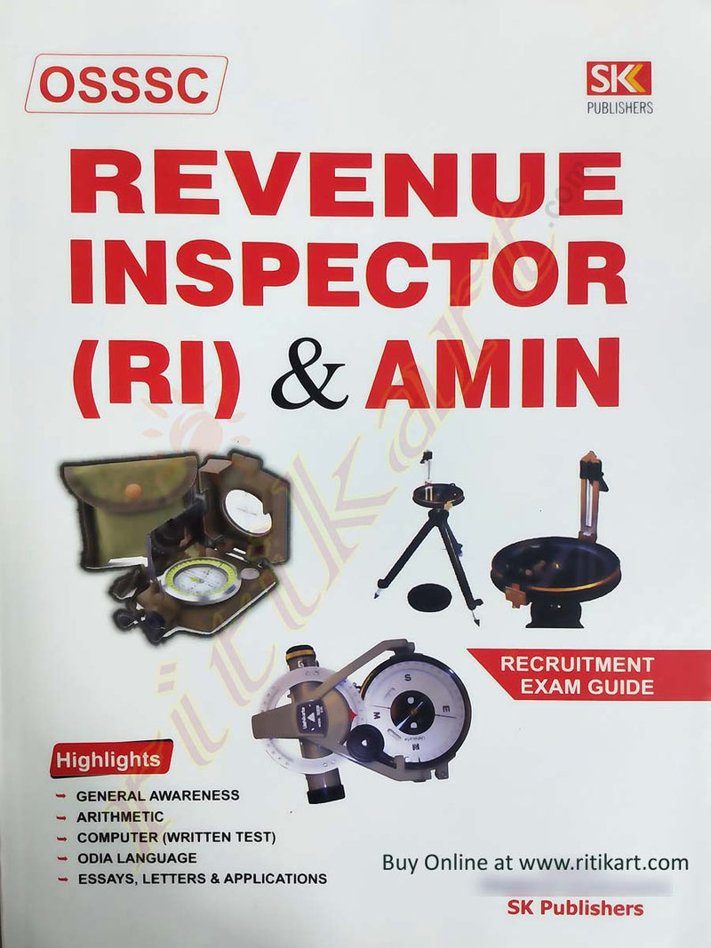 OSSSC Revenue Inspector(RI) and Amin Exam Guide_front