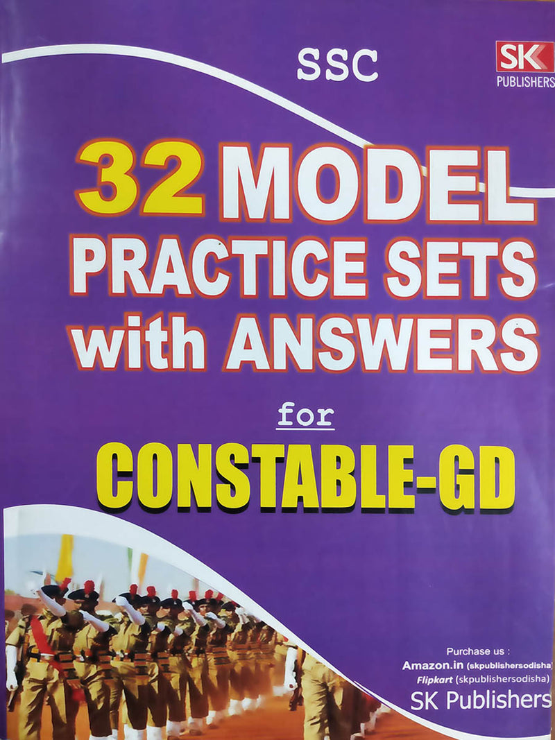 SSC 32 Model Practice Sets with Answers for Constable-GD_front