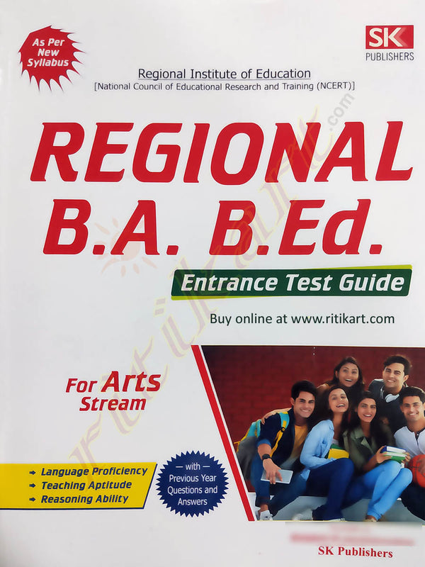 Regional B.A. B.Ed. Entrance Test Guide_front