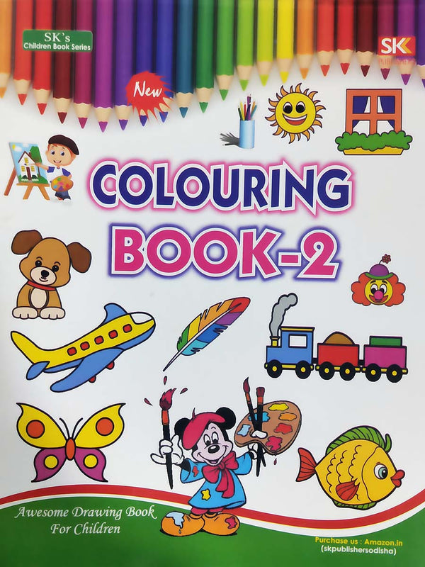Colouring Book-2 by S.K Children Book Series_1