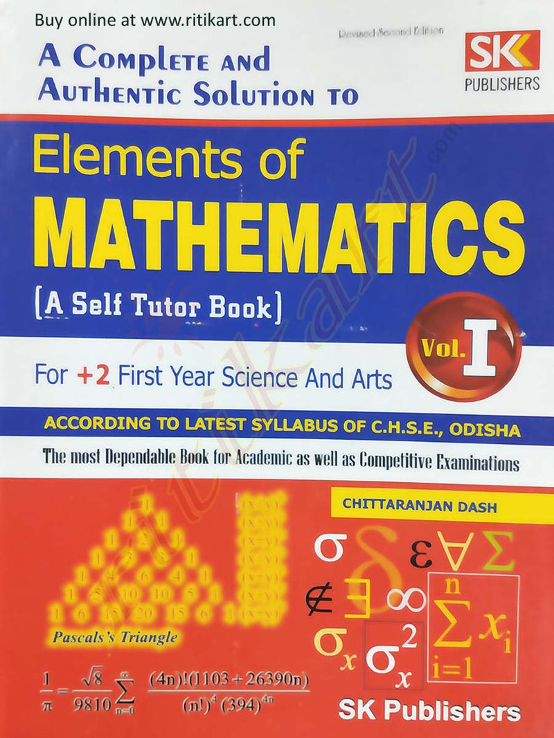 Elements of Mathematics +2 first year_front