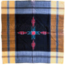 Cotton Orange Sambalpuri Rumal with Big Star (Medium Size 20 inch)