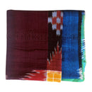 Cotton Green Sambalpuri Rumal with Big Star (Size 24 inch)