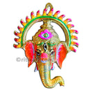 Brass Wall Hanging Lord Ganesh Statue_front