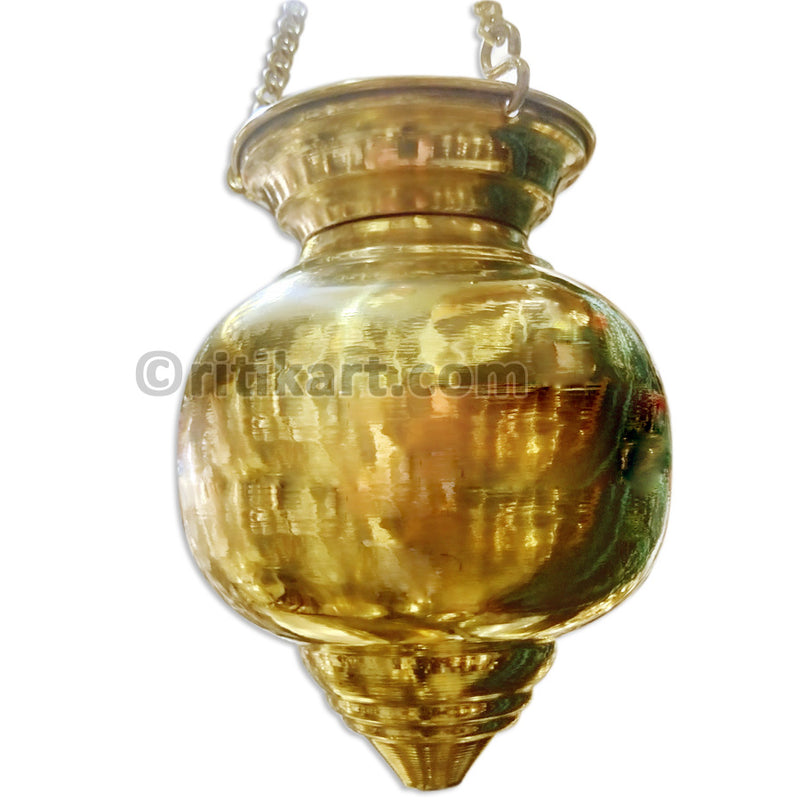 Balakati Brass and Copper Kalash with Hanger_3