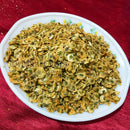 Crispy and Healthy Snack-Crushed Moong/Mooga Chhecha