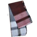 Cotton Maroon Sambalpuri Rumal with Single Star (Size-18 inch)_2