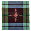 Cotton Green with Maroon Sambalpuri Rumal Single Star (Size-18 inch)_1