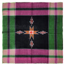 Cotton Pink and Green Sambalpuri Rumal Single Star (Size-18 inch)_1