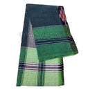 Cotton Deep Green Sambalpuri Rumal Single Star (Size-18 inch)_2