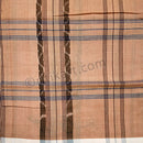 Handloom Sambalpuri Odisha Lahri Wheat Color Cotton Lungi