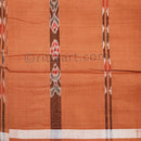 Sambalpuri Cotton Bandha Strips Brown Color Lungi