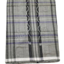 Handloom Sambalpuri Odisha Lahri Grey Color Cotton Lungi