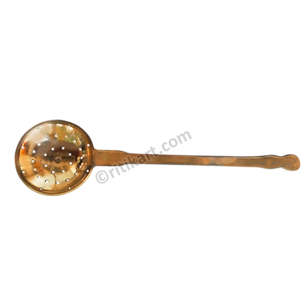 Balakati Pure Brass Frying Spoon