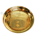Brass Puja Bhog Plate (Small)