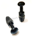 Horn Made Toe Separating Peg on Paduka(Kathau)-1 Pair