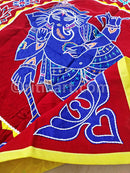 Premium hand Made Pipili Wall Hanging of Lord Ganesh pic-4