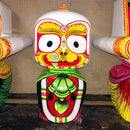 Jagannath Balabhadra Subhadra Neem Wood Idol 25 CMs High pic-4