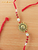Designer Crystal Sun Flower Fancy Rakhi