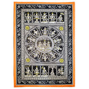 Marvelous Lord Krishna Dasavatar Pattachitra Painting-pic1