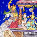 Lord Krishna with Gopi Naba Keli Pattachitra Painting-pic3