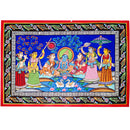 Lord Krishna Maha Rasa Leela Pattachitra Painting-pic1